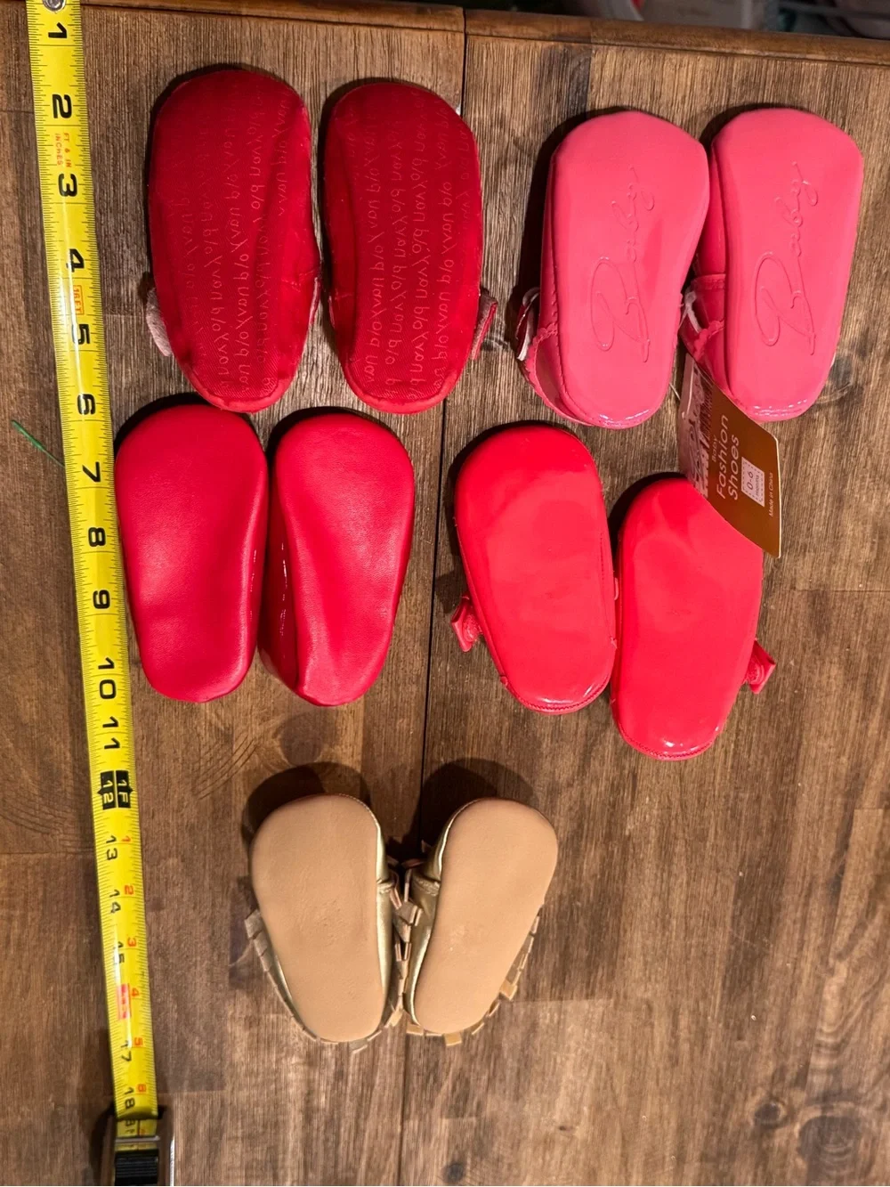 Gymboree, Old Navy etc... Lot of 5 pairs of baby shoes.